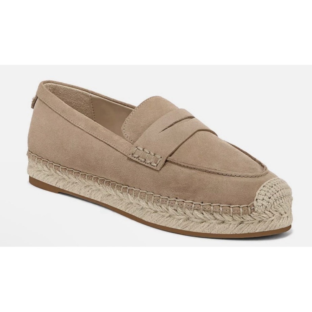 Sam Edelman Women Kai Espadrille Loafers Taupe Size 9
